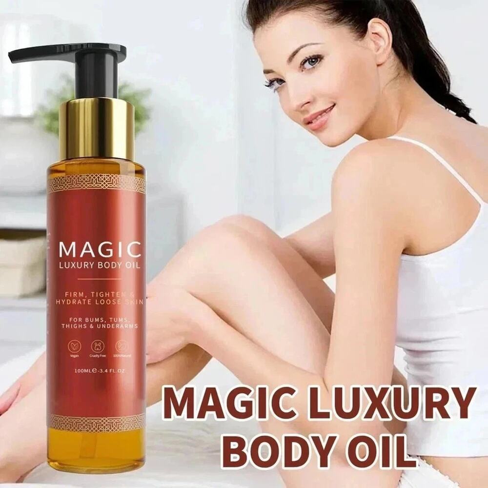 Besque Magic Luxury Body Oil 3.4 oz Firms Tighten & Hydrate Loose Skin NIB